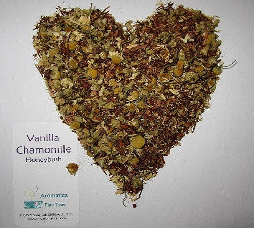 February's Newest Tea!  Vanilla Chamomile Honeybush ... a match made in heaven