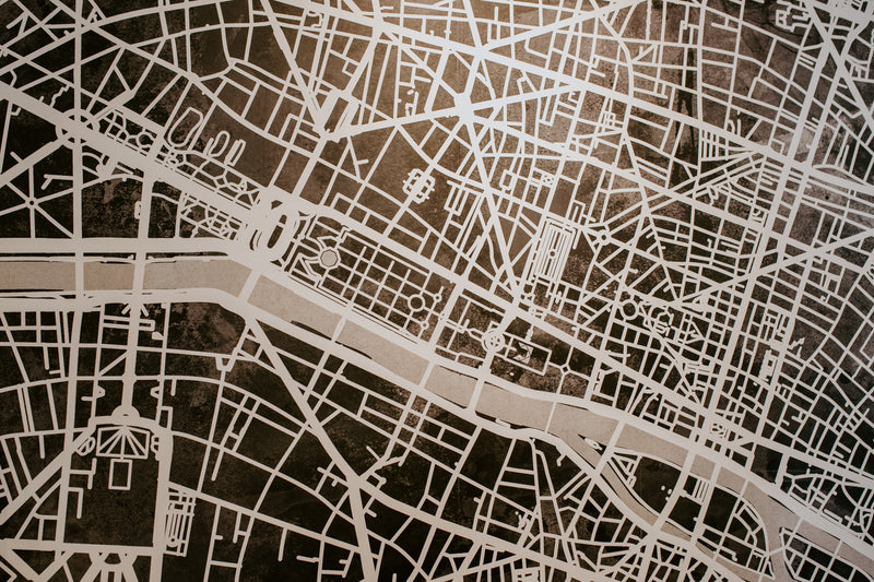 Map to Café Marais