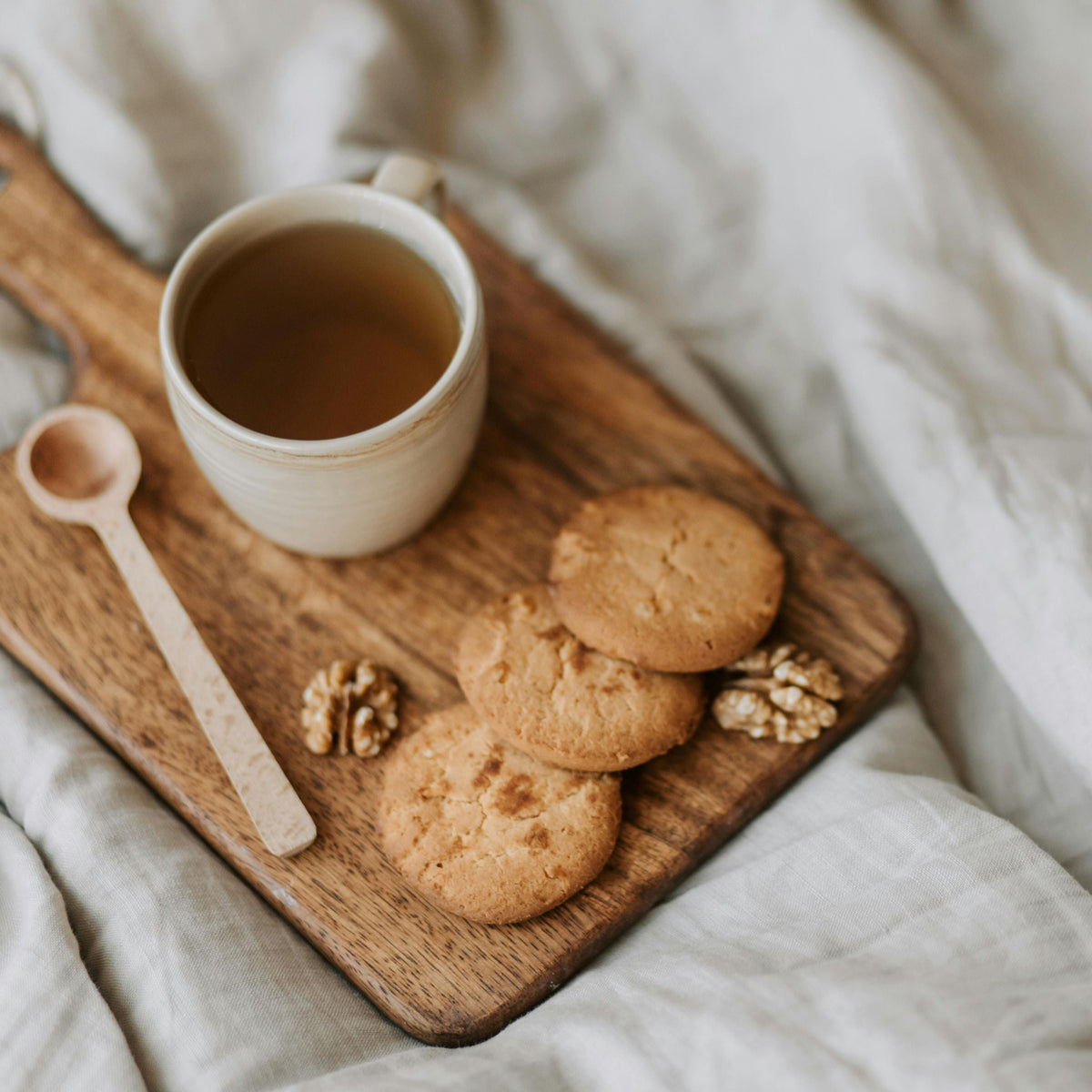 a quiet cup at home